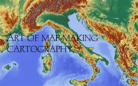 Cartography - The Art Of Map Making | Spatial Post