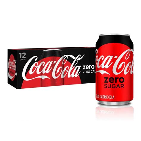 Coke Zero 12 Pack of 12oz Cans | Garden Grocer