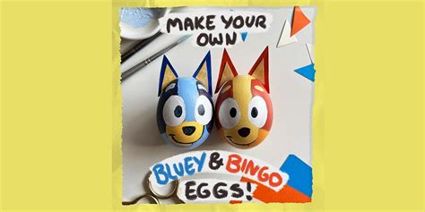 How to make Bluey Easter Eggs - Bluey Official Website | Easter egg art ...