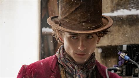 Timothee Chalamet shares a First Look at His Younger Willy Wonka from ...