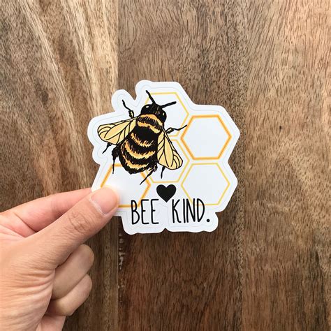 Be Kind Sticker Bee Kind Sticker Bee Kind Decal Laptop | Etsy in 2021 ...