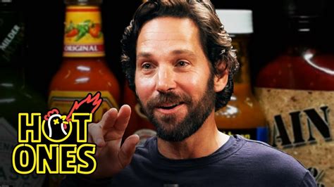 Watch Paul Rudd eat vegan hot wings and then try to act | Mashable