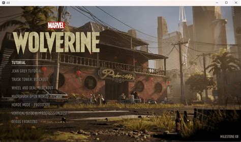 Leaked gameplay footage from Marvel's Wolverine PC Dev Build