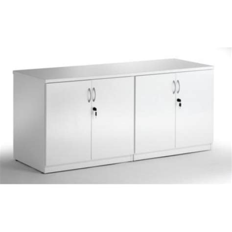 High Gloss White Credenza | Office Storage UK