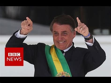 Brazil's new president takes office - BBC News - YouTube