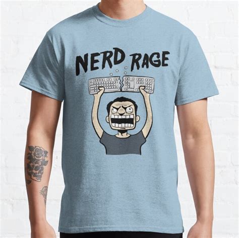 "Nerd Rage" T-shirt by Schotter | Redbubble