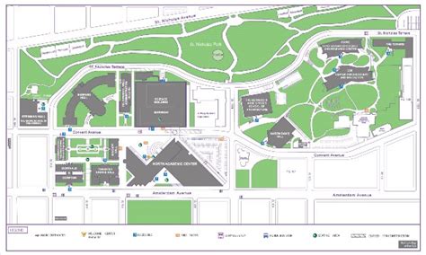 York College Campus Map