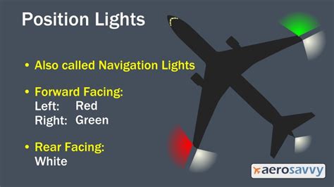 Savvy Passenger Guide to Airplane Lights - AeroSavvy