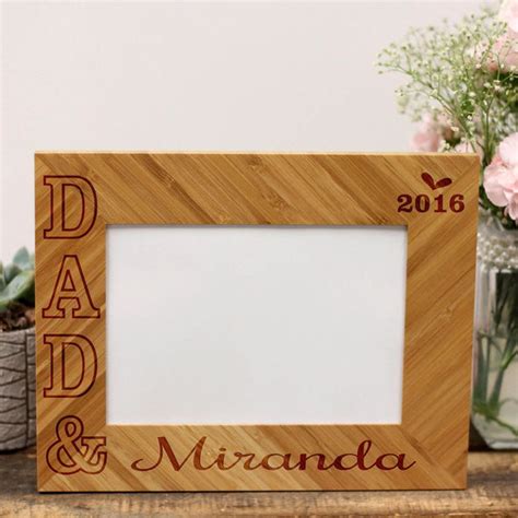 Personalized Picture Frame - "DAD &" – Stamp Out