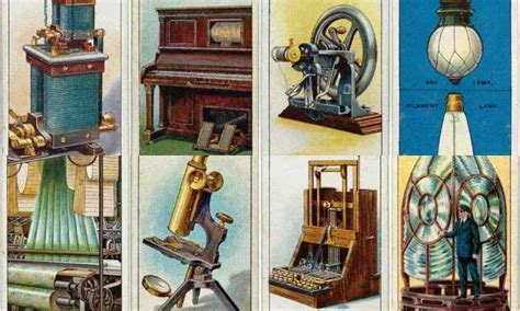 Famous invention trading cards - Click Americana