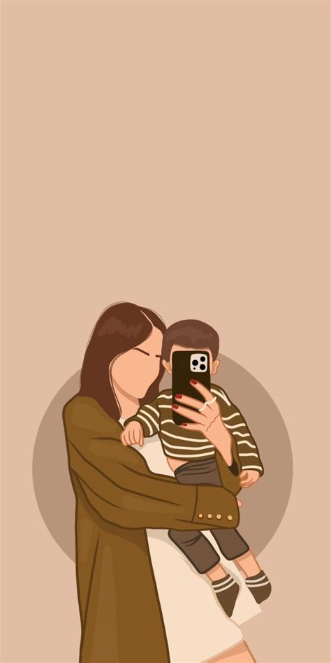 Character Illustration, Pretty Wallpapers Backgrounds, Cute Cartoon Wallpapers, Family Portrait ...