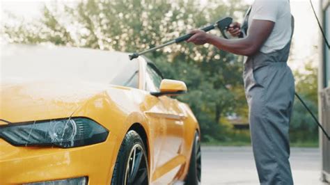 Car Wash Service Outdoors, Stock Footage | VideoHive