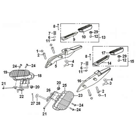 FRAME II Keeway Superlight 125 EFI