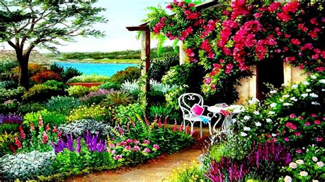 Spring Garden Desktop Wallpapers - Top Free Spring Garden Desktop Backgrounds - WallpaperAccess