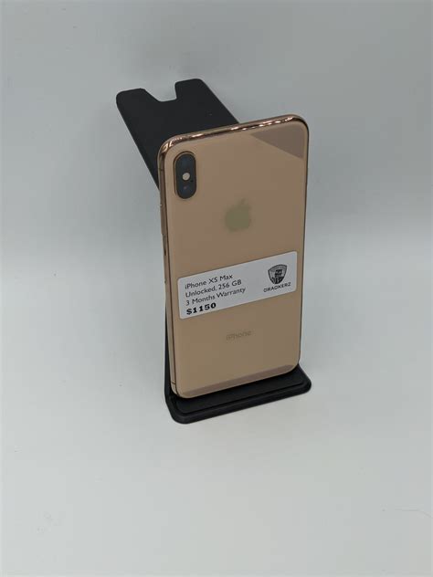 iPhone XS Max – Rosegold 256 GB | Crackerz