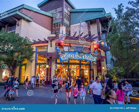 World of Disney Store at Downtown Disney Editorial Stock Photo - Image ...