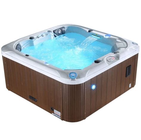 Cambridge Luxury Hot Tub with 33 Jets for 5-6 People Outdoor Spa