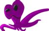 Alien Octopus Clip Art at Clker.com - vector clip art online, royalty free & public domain