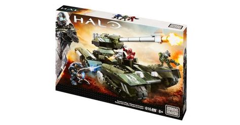 MEGA BLOKS HALO~SCORPION'S STING TANK~New Factory Sealed, 3 MINIFIGURES ...