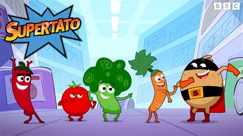 Supertato: Meet the Fruit & Veggie Friends 🥔🥦🥕🌶🍅| CBeebies - YouTube