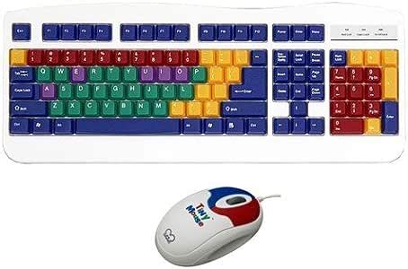 Amazon.com: Kids Computer Keyboard and Tiny Mouse Combo Pack / Bundle ...