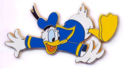 23688 - Scared Donald Duck - Journey Through Time Pin Event 2003 - The Present Map - Walt Disney ...