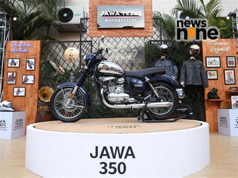 The Classic Jawa 350 Gets a Modern Update with a Vibrant Blue Color ...