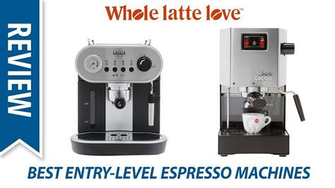 Review: Best Entry-Level Espresso Machines for Latte Art - YouTube