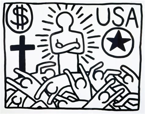 Keith Haring 'Political Line' At Musée D'Art Moderne Debuts In Spring ...