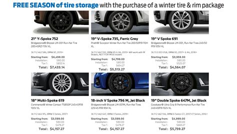 Winter Tire Specials - Overseas Motors BMW