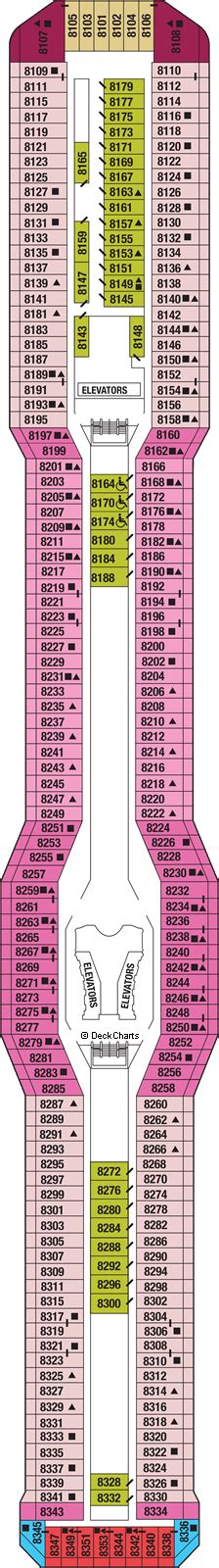 Celebrity Solstice Deck Plans: Ship Layout, Staterooms & Map - Cruise ...