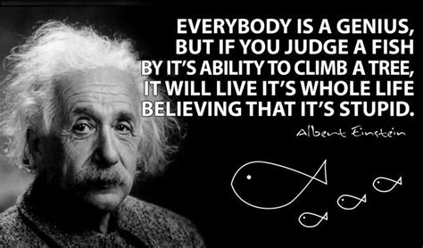 Einstein Fish Quote - ShortQuotes.cc