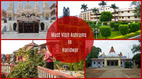 Five Must Visit Ashrams in Haridwar