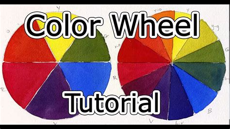 Color Wheel Tutorial - How To Mix Paint - YouTube