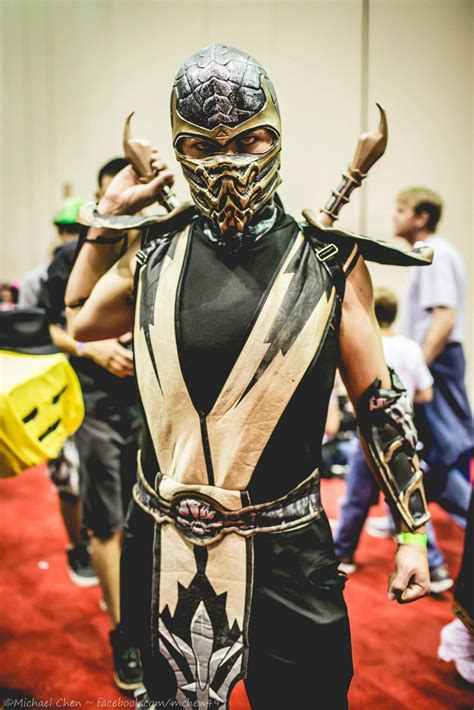 10 Mortal Kombat: Scorpion Cosplay Costume Designs - Creative Cosplay ...