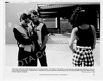 MOVIE PHOTO: JUST ONE OF THE GUYS-1985-CLAYTON ROHNER-B&W-8x10 STILL FN ...