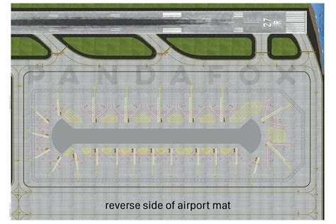 Gemini Jets 2019 Deluxe Airport Mat 1:400 Scale GJAPS008 - Contemporary Manufacture