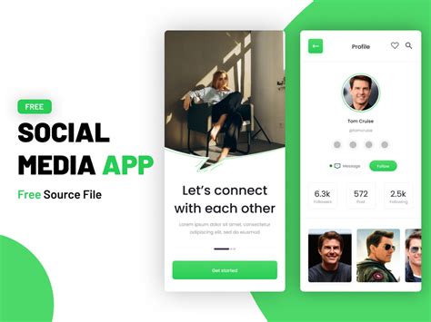 Social Media App Ui Design | Figma