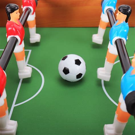 Mini Foosball Table (Upgrade) 20-Inch Table Top Football/Soccer Game Table for Kids Easy to ...