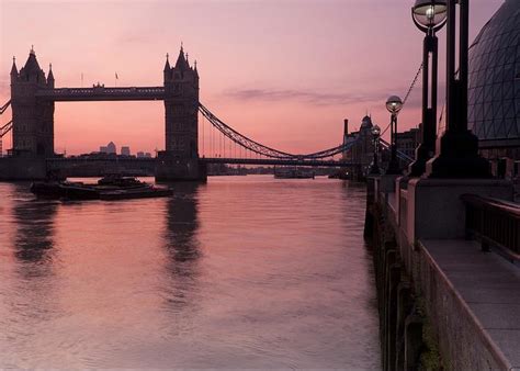 Tower Bridge Sunrise Photograph by Donald Davis