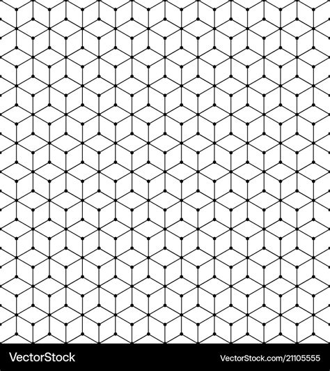 Geometric pattern grid texture Royalty Free Vector Image