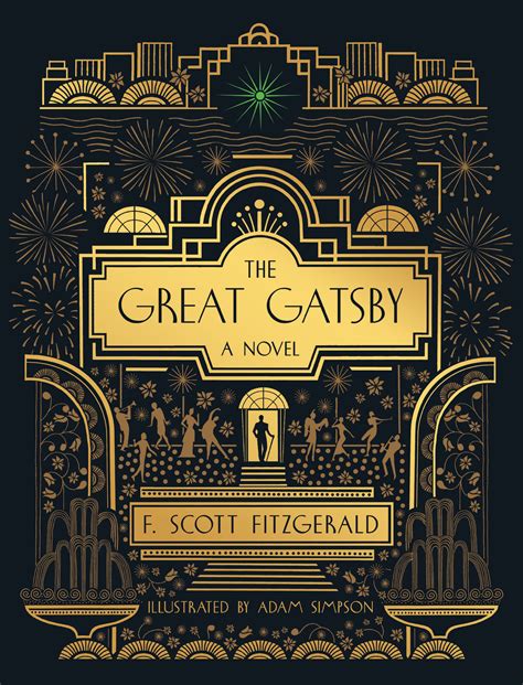 Great Gatsby: A Novel: Illustrated Edition by F. Scott Fitzgerald, Adam ...