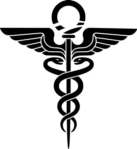 SVG > caduceus medical medicine - Free SVG Image & Icon. | SVG Silh