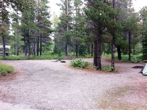 Many Glacier Campground Glacier National Park