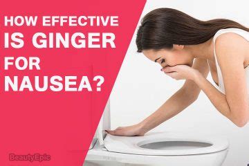 Does Ginger Help With Nausea?