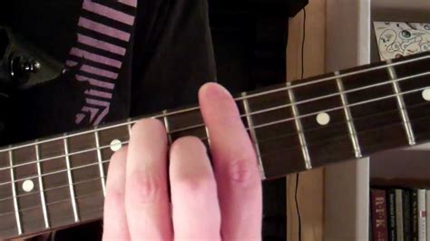 How To Play the C Sharp Chord On Guitar (C#) also D Flat (Db) - YouTube