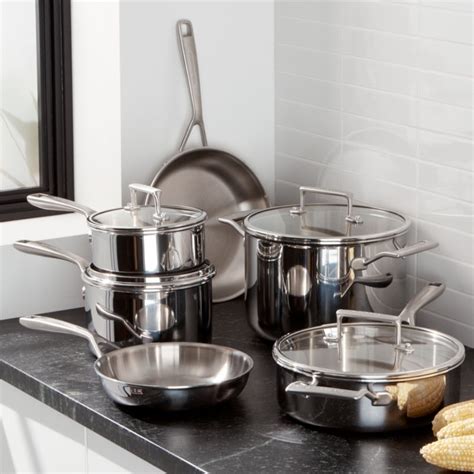 KitchenAid 10-Piece Copper Core Cookware Set + Reviews | Crate and Barrel