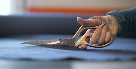 Scissors Cutting Clothing Fabric, Stock Footage | VideoHive