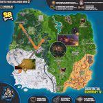 Fortnite Cheat Sheet Map for Season 8, Week 3 Challenges - Fortnite Insider