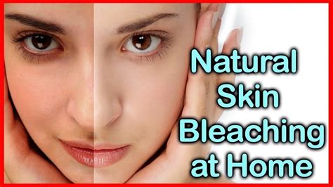 Natural Skin Bleaching at Home Skin Whitening Bleach 100% Natural - YouTube